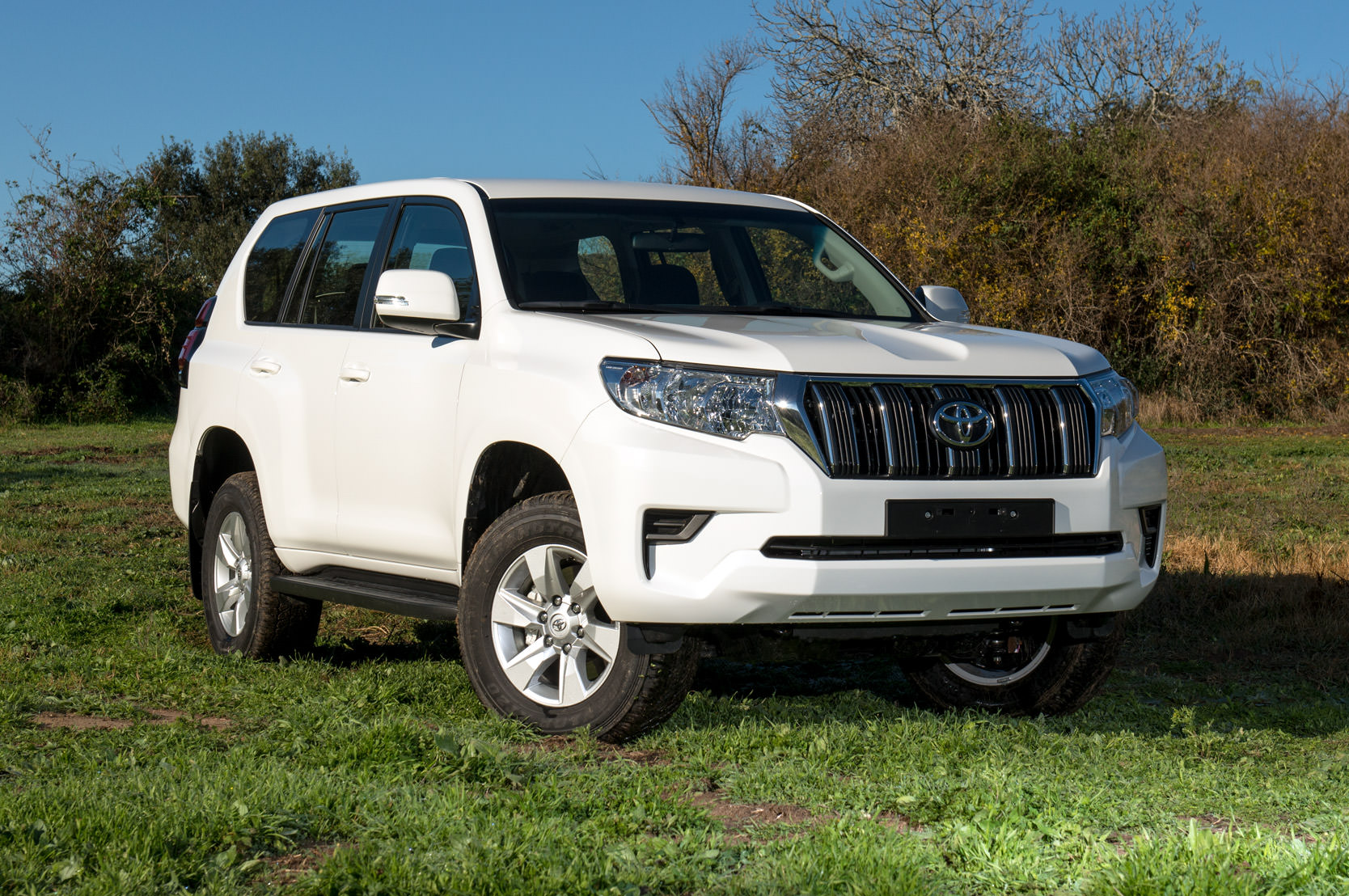 Conquer any terrain with the Toyota Land Cruiser Prado TXL from FAST RENT CAR RWANDA.